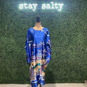 Oriental Village Silk Collection Kimono